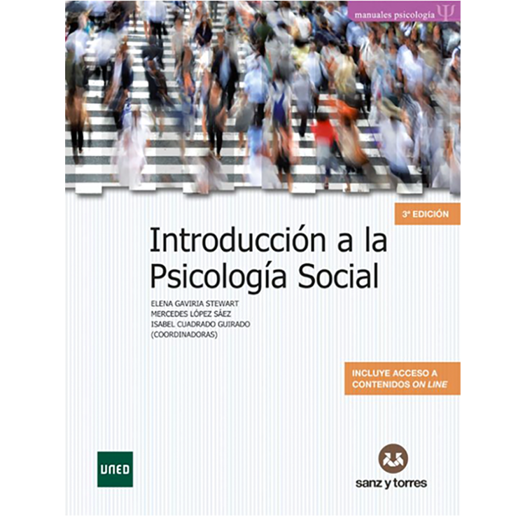 Introducción a la psicologia social portada del libro de la UNED