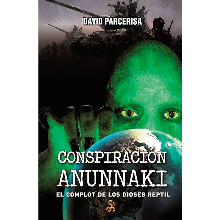 Conspiración anunnaki portada del libro de David Parcerisa